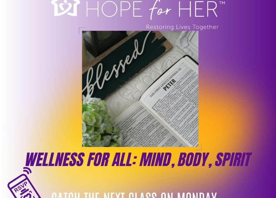 Healthy Habits Class | Spiritual Wellness ‘The Foundation For Praying Effectively’